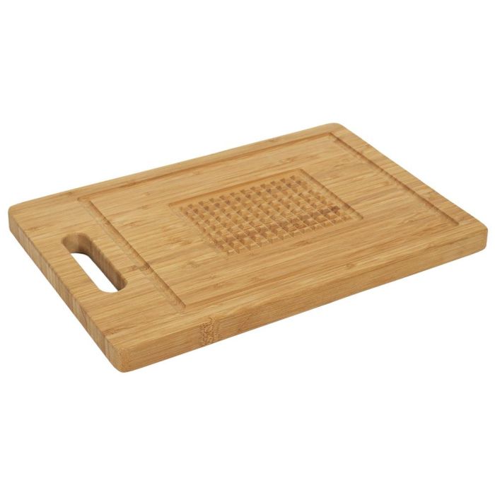 Cook Concept Tabla Cortar Bambú con Ranuras 33x23 cm 2