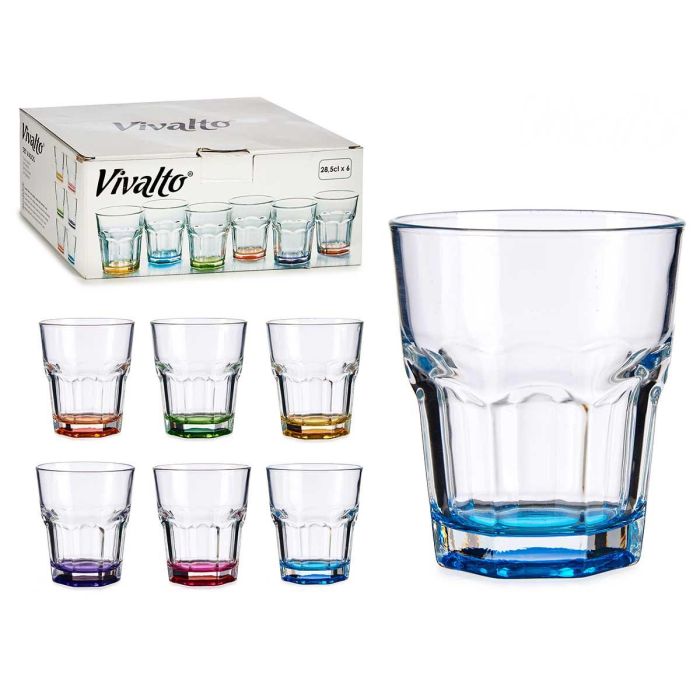 Vaso Base Coloreada 285Ml Surt 6 Colores Vivalto 8X9CM (48 Unidades) Vaso Base Coloreada 285Ml Surt 6 Colores Vivalto 8X9CM (48 Unidades)