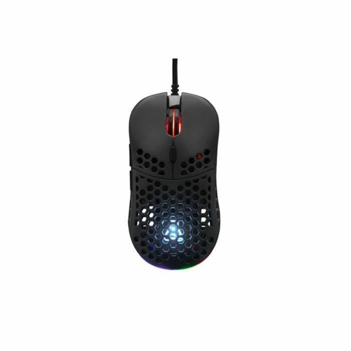 Ratón para juegos con cable - The G-Lab - KULT-OXYGEN - RGB - 12800 DPI - Negro