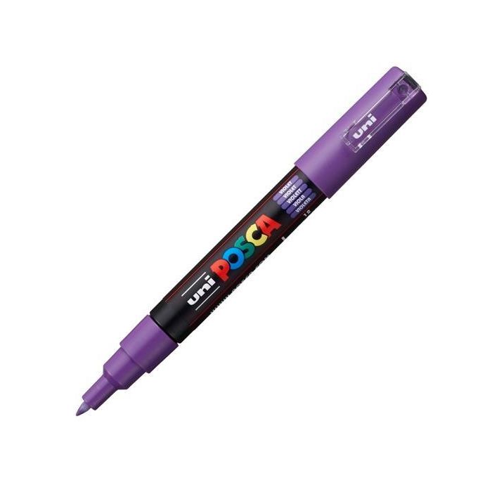 Posca Marcador Pc-1M No Permanente Punta Fina 0.7-1 mm Violeta Posca Marcador Pc-1M No Permanente Punta Fina 0.7-1 mm Violeta