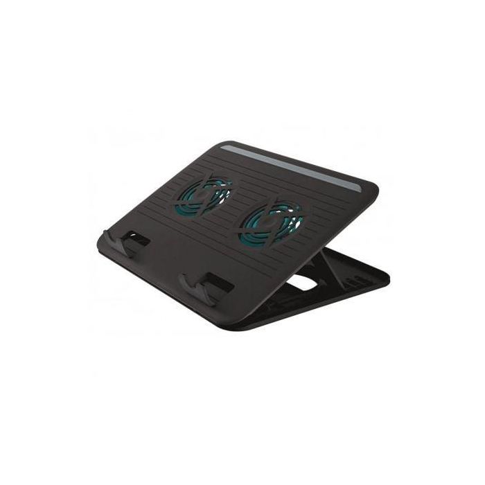 Trust 17866 Soporte Refrigerante Cyclone para Portátiles hasta 15.6", 2 Ventiladores Silenciosos, USB, Altura Ajustable 0 Trust 17866 Soporte Refrigerante Cyclone para Portátiles hasta 15.6", 2 Ventiladores Silenciosos, USB, Altura Ajustable 0