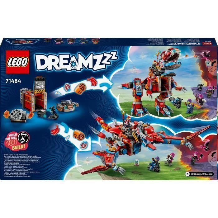 LEGO DREAMZzz 71484 Robot dinosaurio C-Rex de Cooper - Minifigura de T. rex o pterodáctilo 4 LEGO DREAMZzz 71484 Robot dinosaurio C-Rex de Cooper - Minifigura de T. rex o pterodáctilo 4