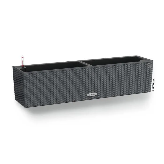 Lechuza LEC4008789156129 Jardinera Balconera casita 80 Kit Completo Granito 12L 0 Lechuza LEC4008789156129 Jardinera Balconera casita 80 Kit Completo Granito 12L 0