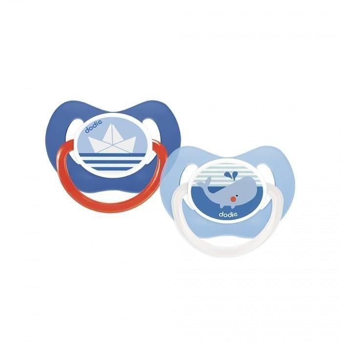 Dodie Chupete Fisiológico con Diseño Corazones Pack Duo para +6 meses P45 CoeURX2 Dodie Chupete Fisiológico con Diseño Corazones Pack Duo para +6 meses P45 CoeURX2