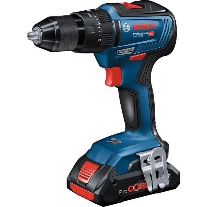 Bosch Professional BOS4059952596754 Kit 2 Herramientas: GDX 18V-200 Impacto + GSB 18V-55 Percutor, 2x4.0Ah, GAL 18V-40, L-Case 2 Bosch Professional BOS4059952596754 Kit 2 Herramientas: GDX 18V-200 Impacto + GSB 18V-55 Percutor, 2x4.0Ah, GAL 18V-40, L-Case 2