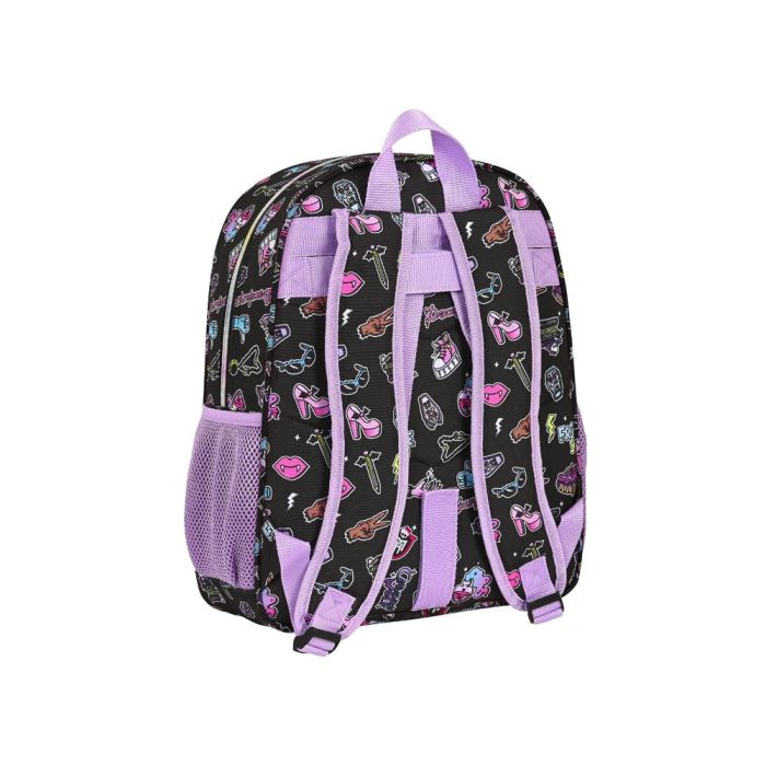 Mochila Escolar Monster High Creep Negro 32 X 38 X 12 cm 1