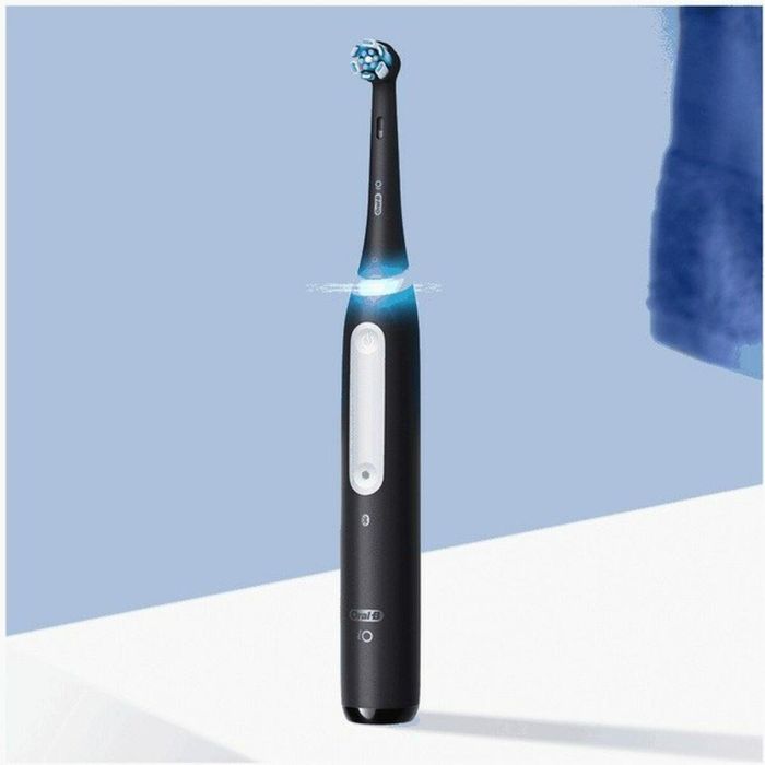 Oral-B iO 4S Cepillo Dental Eléctrico Vibratorio Adulto con 4 Modos, Bluetooth y Sensor de Presión Inteligente Negro 14
