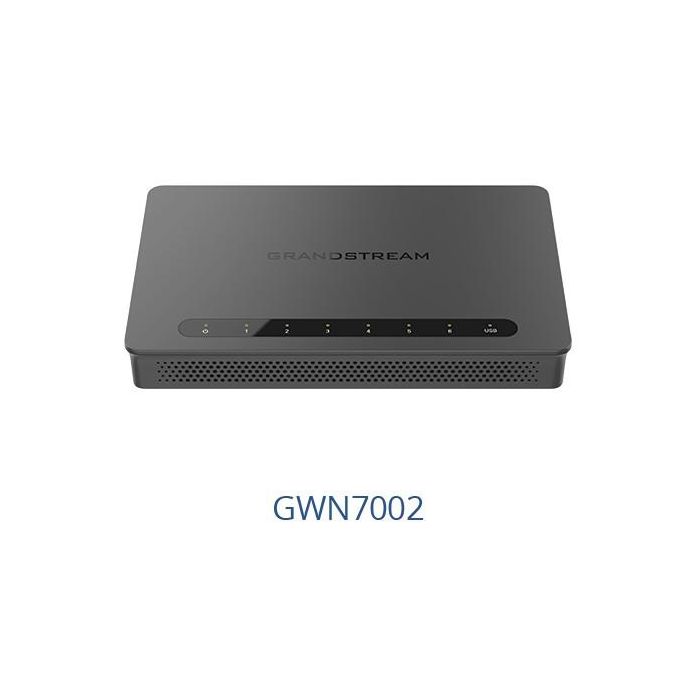 Grandstream GWN7002 Router Multi-WAN Gigabit VPN con Firewalls Integrados 0 Grandstream GWN7002 Router Multi-WAN Gigabit VPN con Firewalls Integrados 0