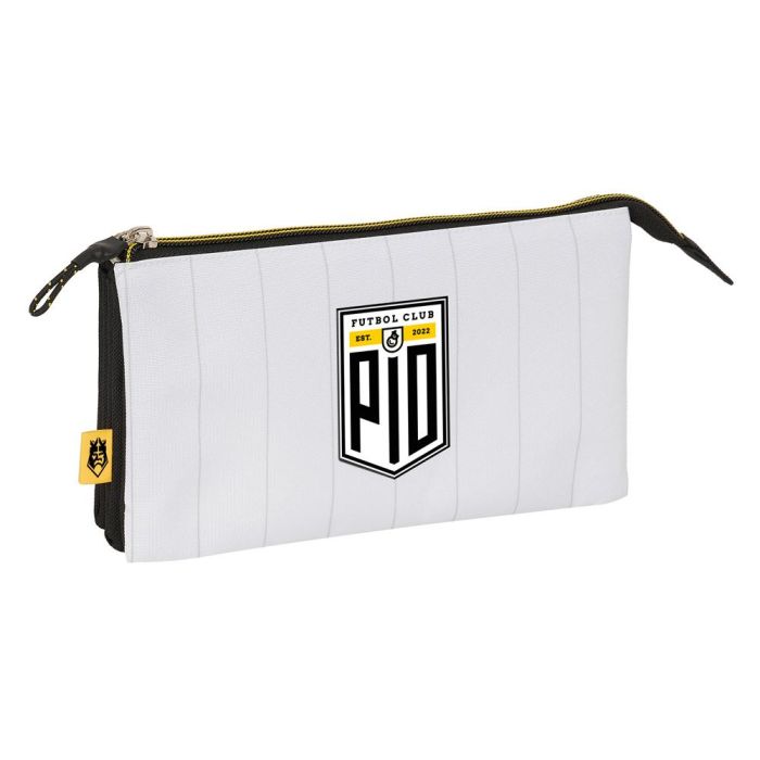 Bolso Escolar Portatodo Safta Triple Kings League Pio 120x220x30 mm