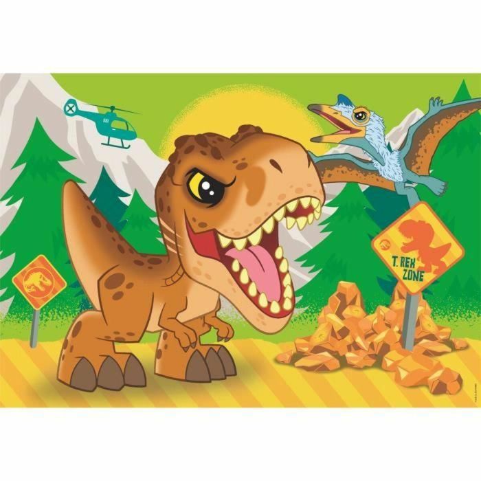 Clementoni - CLE1739461923607 - Puzzle Jurassic World 2x20 Piezas 4 Clementoni - CLE1739461923607 - Puzzle Jurassic World 2x20 Piezas 4