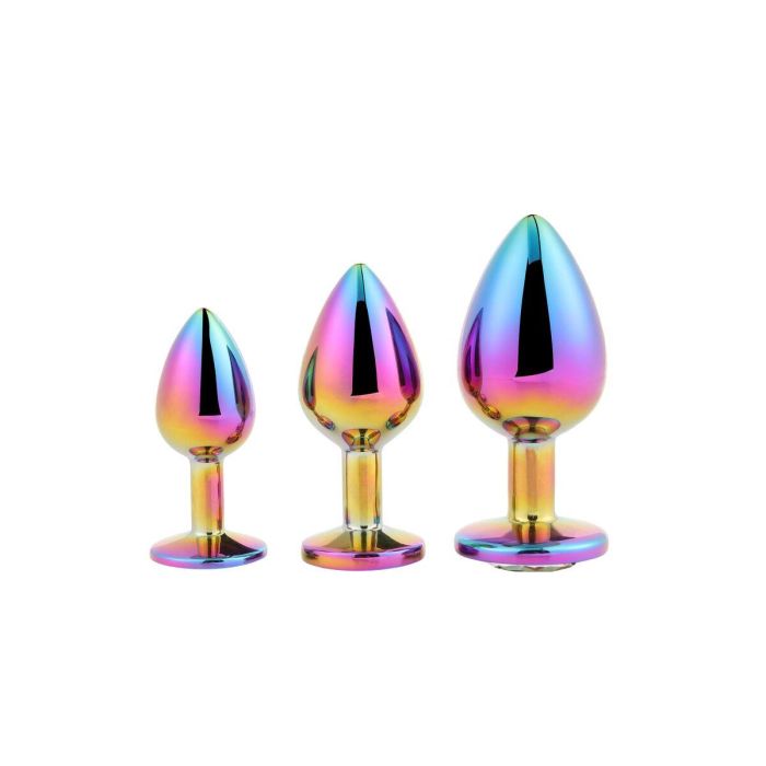 Plug Anal Dream Toys Gleaming Love Multicolor 5 Plug Anal Dream Toys Gleaming Love Multicolor 5