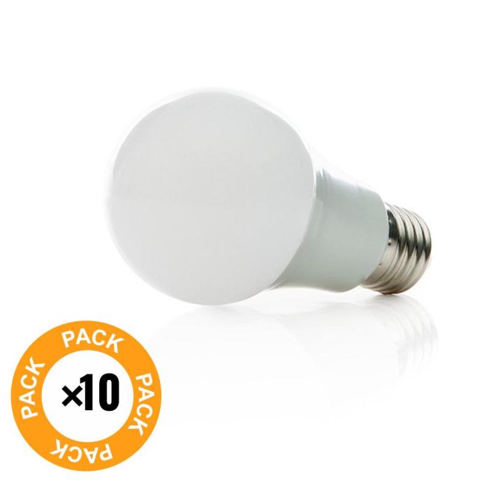 Pack 10 Lámparas LEDs Esférica Aluminio/PC E27 7W 630Lm 40.000H 1 Pack 10 Lámparas LEDs Esférica Aluminio/PC E27 7W 630Lm 40.000H 1