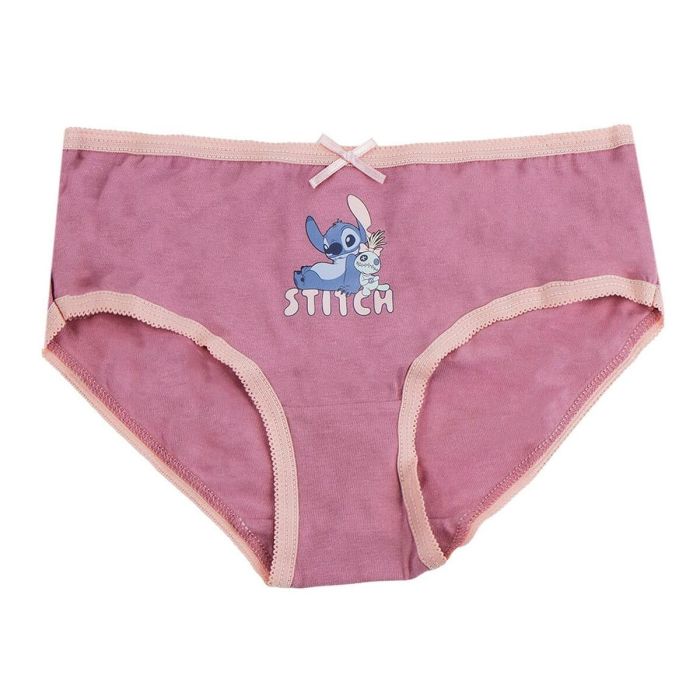 Pack de Braguitas para Niña Stitch Multicolor 2