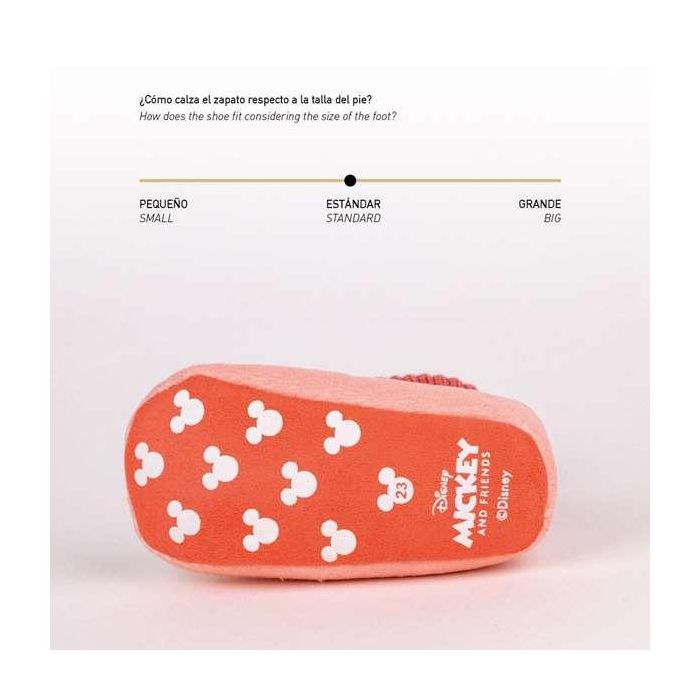 Zapatillas de casa bota minnie talla t022 3