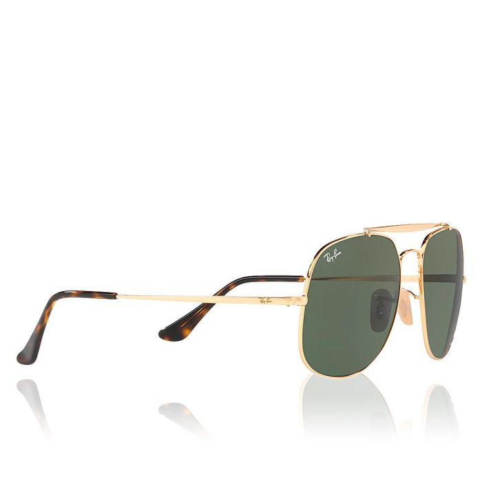 Rayban Gafas de Sol RB3561 001 Dorado Montura Metal Cristal Verde 57mm Hombre 2