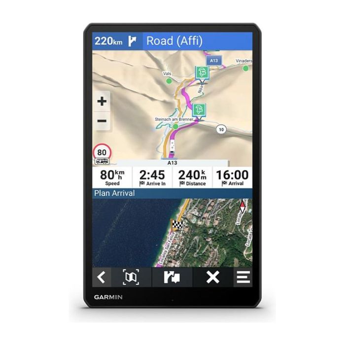 Garmin Camper 1095 MT-D EU Navegador para Autocaravana y Camper con Pantalla de 25,6 cm (10.1") y Mapas de Toda Europa 1 Garmin Camper 1095 MT-D EU Navegador para Autocaravana y Camper con Pantalla de 25,6 cm (10.1") y Mapas de Toda Europa 1
