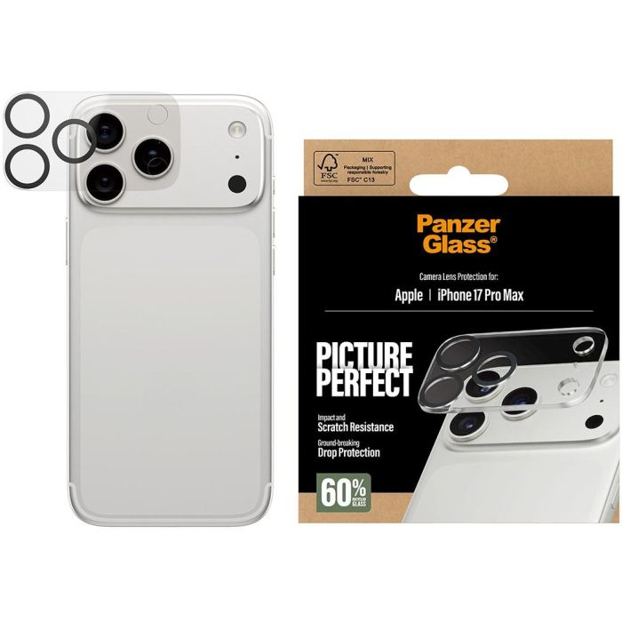 PanzerGlass Protector de Lente PicturePerfect para iPhone 17 Pro Max 1 PanzerGlass Protector de Lente PicturePerfect para iPhone 17 Pro Max 1