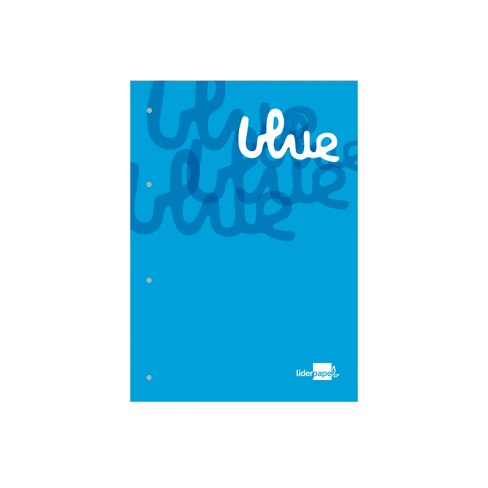 Liderpapel Bloc de Notas A4 Cuadriculado 5 mm Azul Natural 100 Hojas 100 g/m² 1