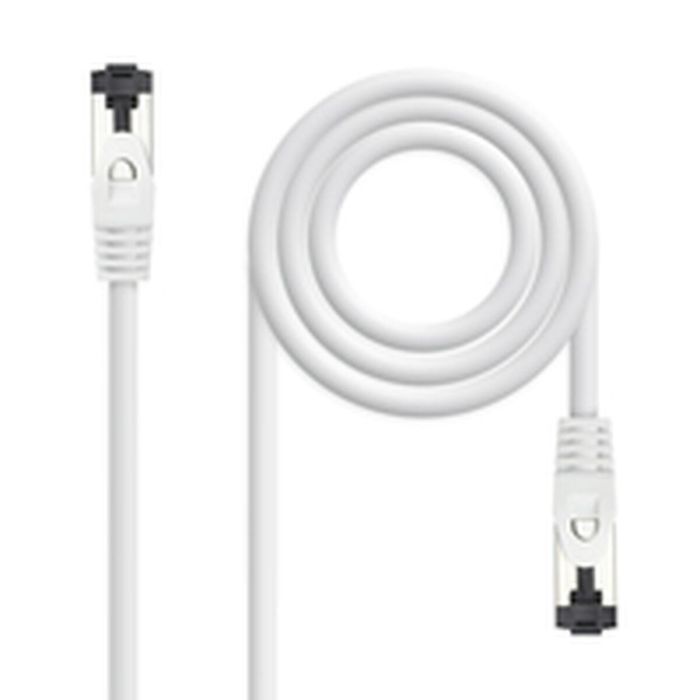 Cable USB NANOCABLE 10.20.2002-W Blanco 2 m 5
