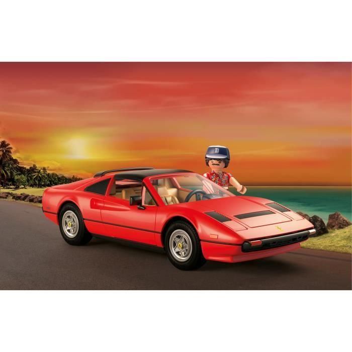 PLAYMOBIL 71343 Magnum - Ferrari 308GTS - Coches Clásicos - Coche de colección 1