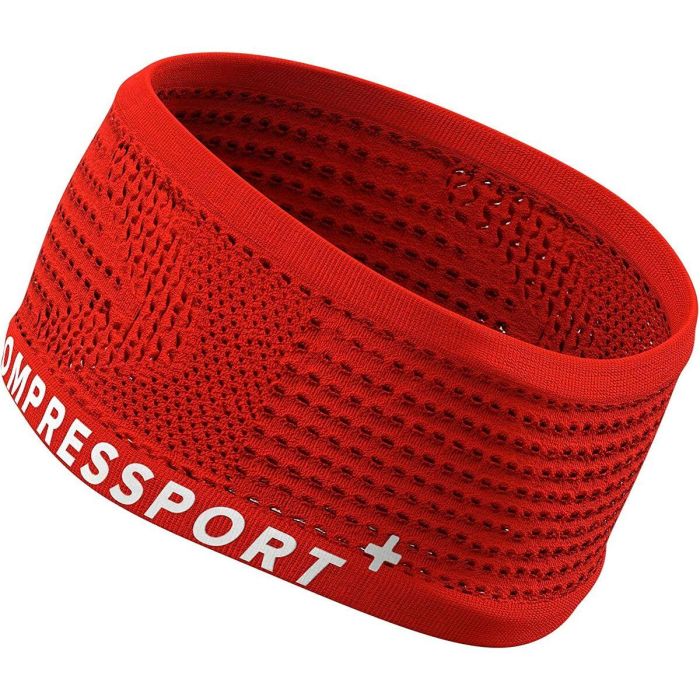 Cinta Deportiva para la Cabeza Compressport On/Off Rojo Oscuro Talla única 3