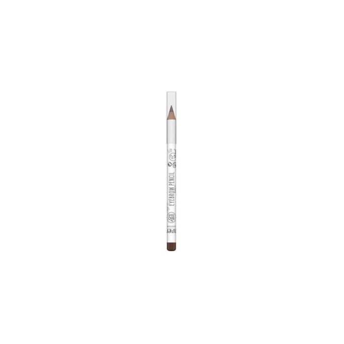 LAVERA Lápiz de Cejas Vegano 01 Brown Preciso con Aceite Jojoba Orgánico y Manteca Karité - Acabado Natural
