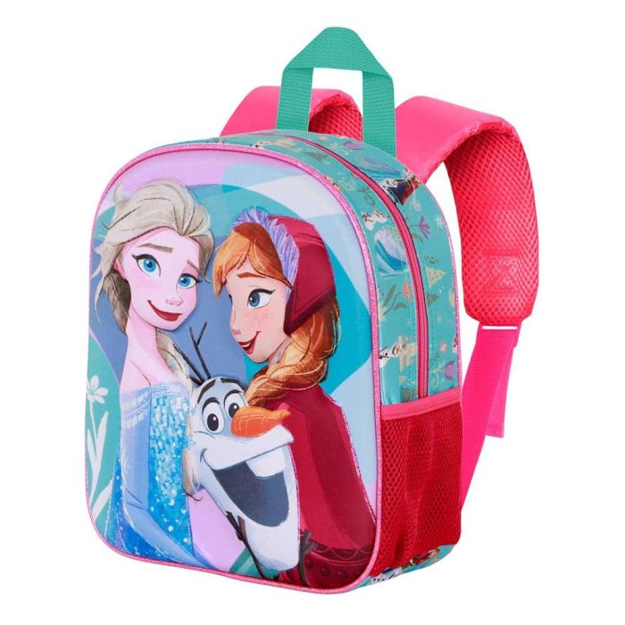 Disney Frozen 2 Mochila 3D Elite Family Azul 7L, Diseño con relieve, Acolchada Disney Frozen 2 Mochila 3D Elite Family Azul 7L, Diseño con relieve, Acolchada