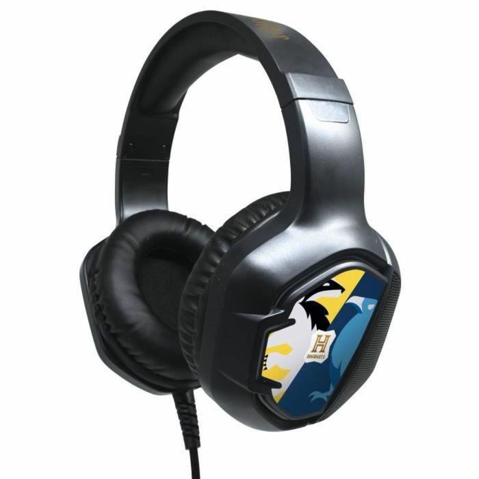 LEXIBOOK Auriculares Gaming Harry Potter Multiplataforma para PC, Tablet, Smartphone, PS y Xbox | Conexión Dual USB y Aux-in | Sonido Estéreo 2