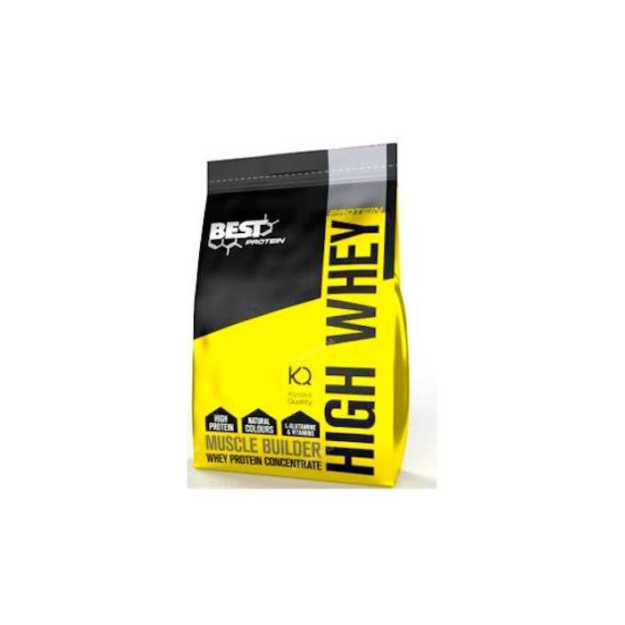 BEST PROTEIN Proteína High Whey Choco Blanco 2000Gr Recuperación Muscular