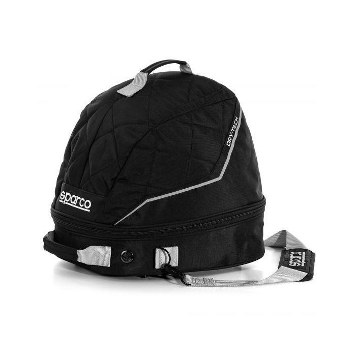 Sparco S016441NRSI Bolsa Dry-Tech Secadora para Casco y FHR con Sistema de Secado Incorporado USB 12V - Negro-Silver Sparco S016441NRSI Bolsa Dry-Tech Secadora para Casco y FHR con Sistema de Secado Incorporado USB 12V - Negro-Silver
