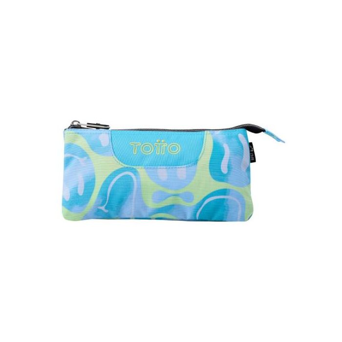 Totto Estuche 3 Compartimentos Tablero Happy Flow AC52ECO012-2416Z-2AU 0 Totto Estuche 3 Compartimentos Tablero Happy Flow AC52ECO012-2416Z-2AU 0