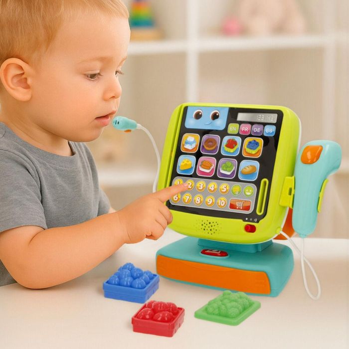 Caja Registradora de Madera con Accesorios Winfun 24 X 23 X 11 CM (2 Unidades) 2