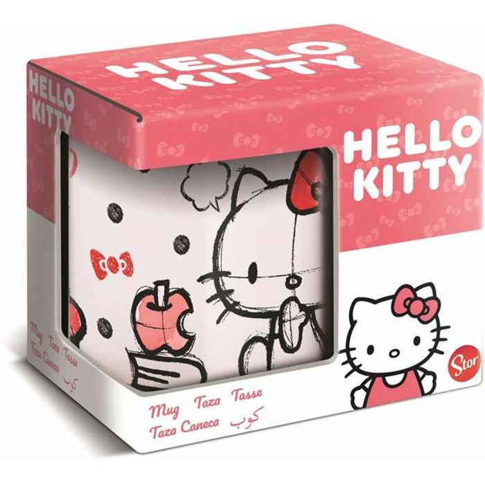 Stor Taza de Cerámica Hello Kitty 325 ml en Caja de Regalo Stor Taza de Cerámica Hello Kitty 325 ml en Caja de Regalo