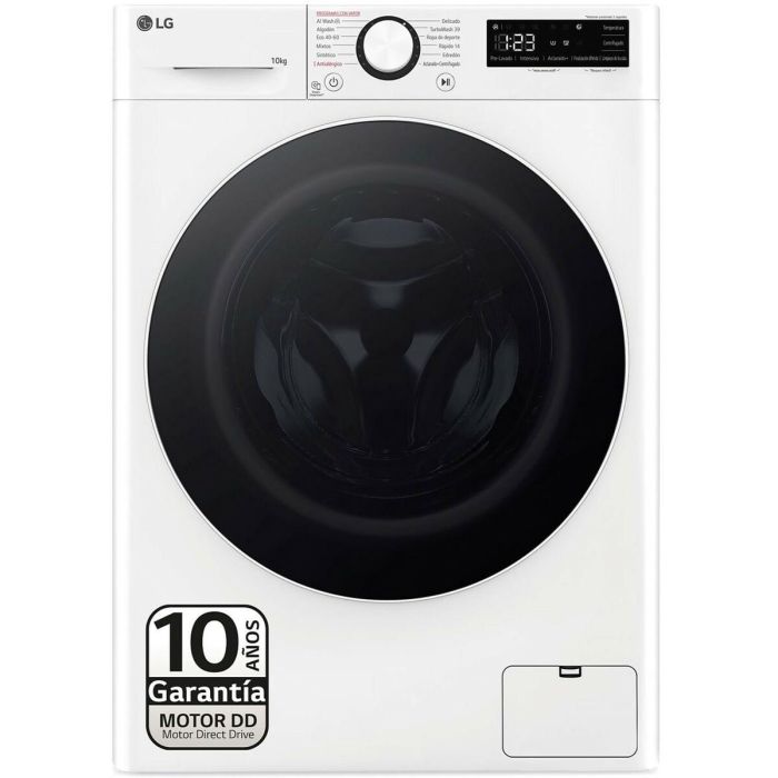 Lavadora LG F4WR6010A0W 60 cm 1400 rpm 10 kg