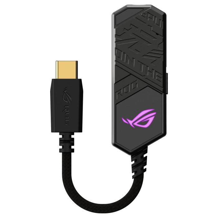 ASUS ROG Clavis Adaptador de Micrófono con Cancelación de Ruido IA para PC, MAC, PlayStation 4, PlayStation 5, Nintendo Switch 7