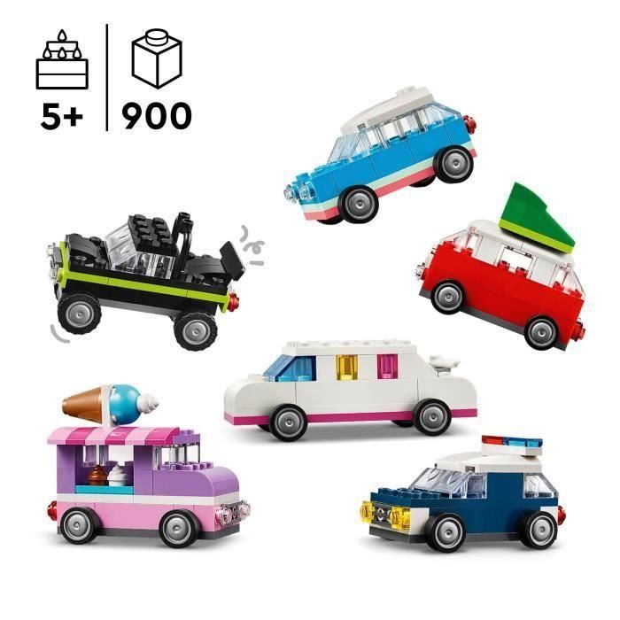 LEGO 11036 Classic Vehículos Creativos, Maquetas de Coche, Vehículo de Policía, Camión y Otros 1 LEGO 11036 Classic Vehículos Creativos, Maquetas de Coche, Vehículo de Policía, Camión y Otros 1