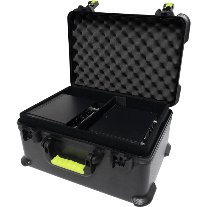 SBG Estuche de Transporte para 7 Micrófonos HF y Accesorios, Cierre TSA para Viaje 3