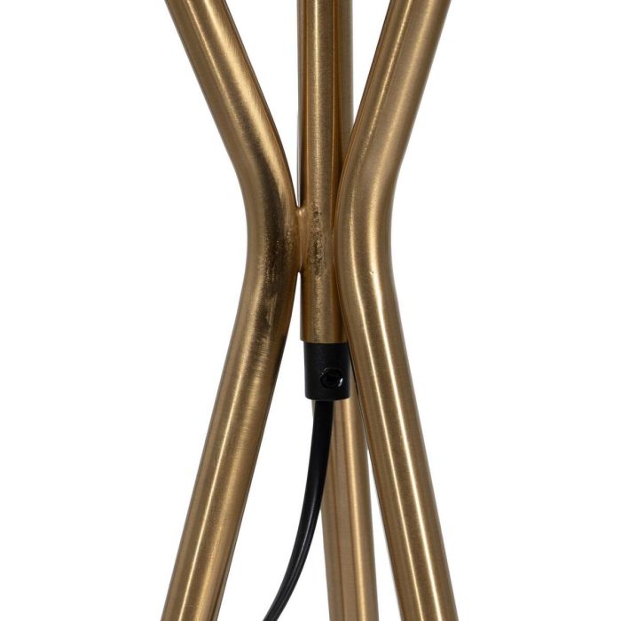 Lámpara de mesa Blanco Negro Dorado Hierro 40 W 33 x 33 x 63,5 cm 3