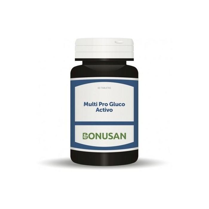 BONUSAN Multi Pro Gluco Activo 60 Comprimidos - Vitaminas con Cromo para Nivel Azúcar en Sangre y B12/Folato Activos