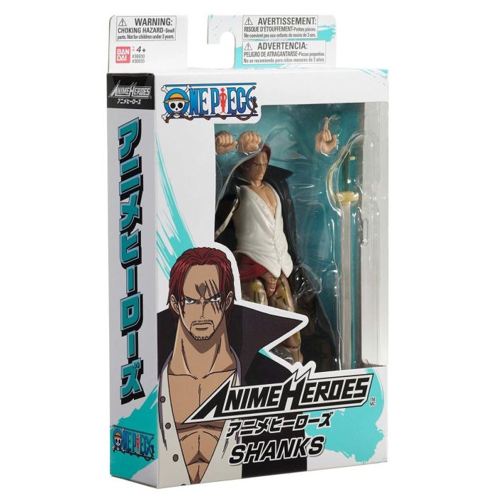 Bandai Figura Anime Heroes One Piece Shanks 17 cm 36935 4