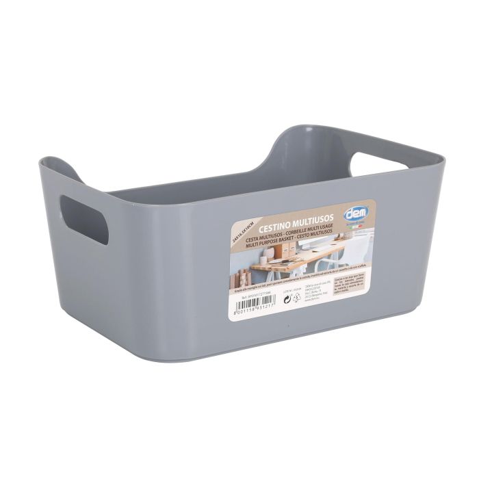 Cesta Multiusos 4-S 24x16.5x10 cm Dem (24 Unidades) 6 Cesta Multiusos 4-S 24x16.5x10 cm Dem (24 Unidades) 6