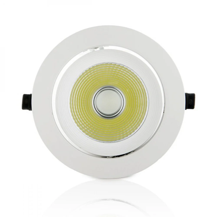 Foco Downlight LED Circular Orientable 40W 5.000Lm 6000K 40.000H [HO-COB-OR-40W-CW]