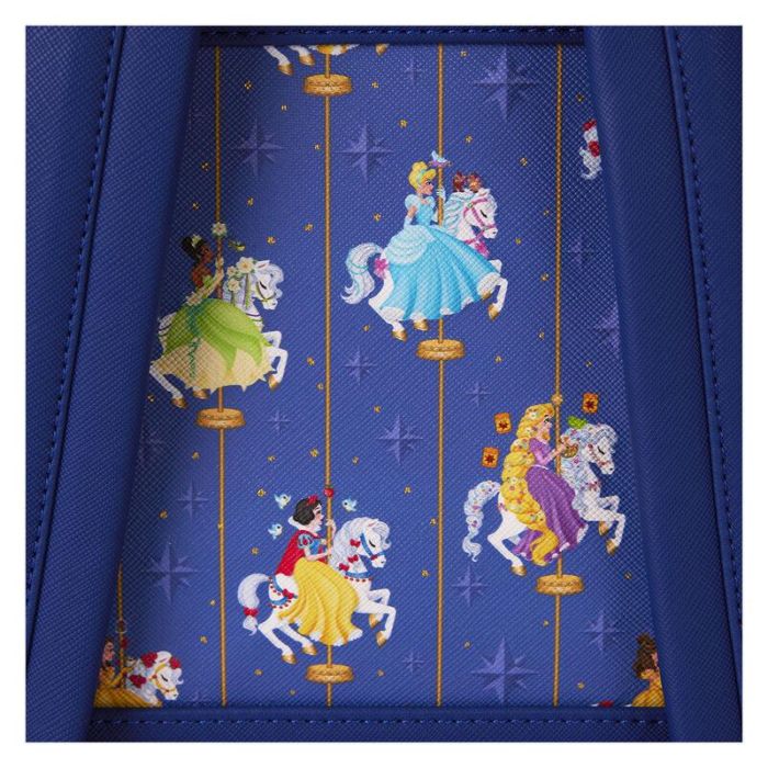Mochila Carousel Princesas Disney Loungefly 26cm 1