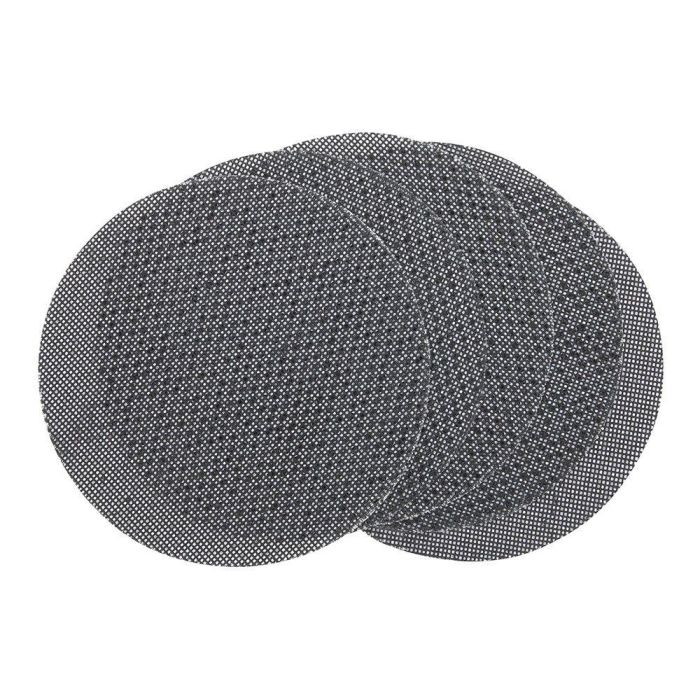 Dewalt DTM8560-QZ Hojas de Lija de Malla Autoadherente para Lijadoras Orbitales Ø125 mm, Grano 60, Pack de 5 uds, Larga Duración