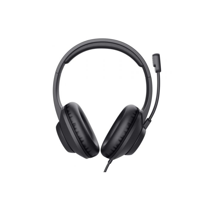 Auriculares Trust Ayda Max/ con Micrófono/ Jack 3.5/ Negros 3