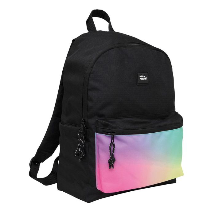 Mochila Casual Milan Negro 41 x 30 x 18 cm 0 Mochila Casual Milan Negro 41 x 30 x 18 cm 0