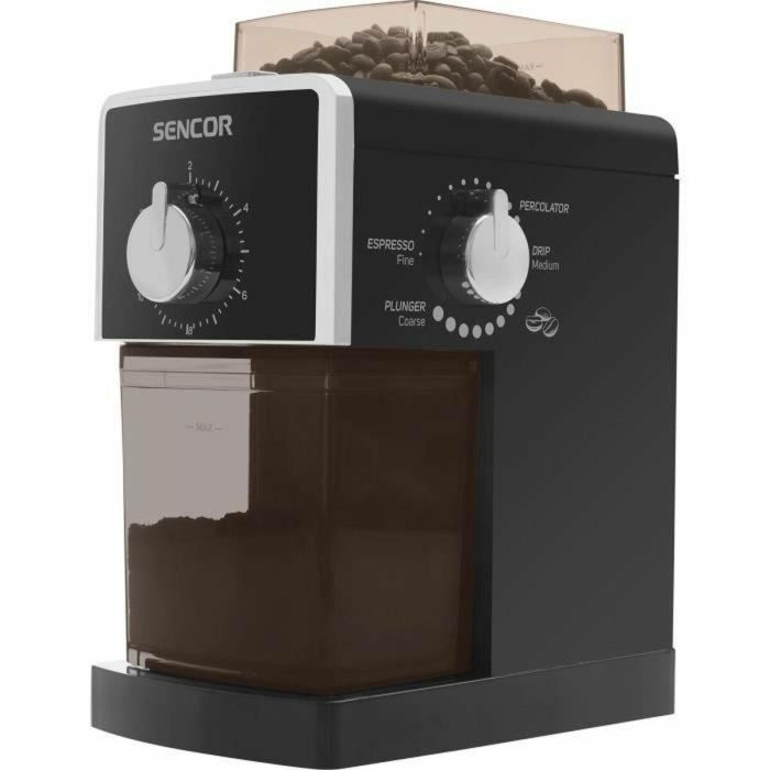 Molinillo de café eléctrico - SENCOR - SCG 5050 BK - 110 W - 180 g de granos - Negro 5 Molinillo de café eléctrico - SENCOR - SCG 5050 BK - 110 W - 180 g de granos - Negro 5