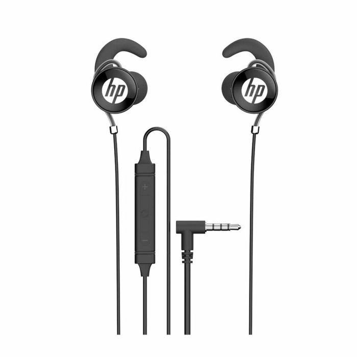 Auriculares con Micrófono HP DHE-7004 Negro 1