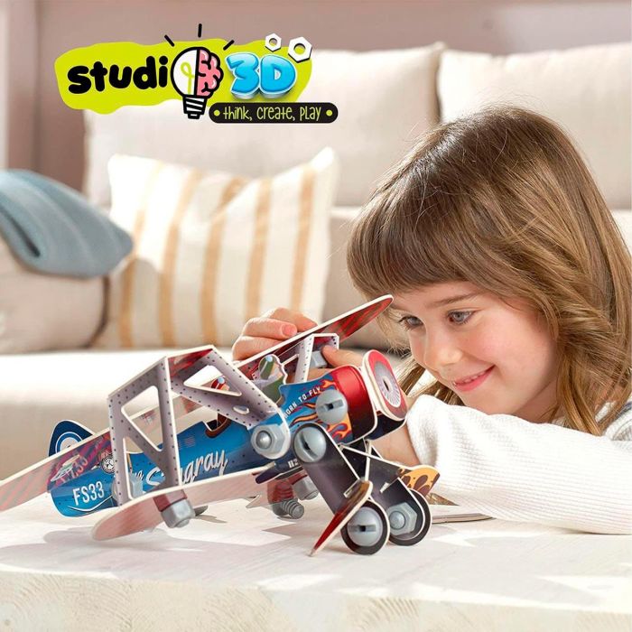 Puzzle Avión Studio 3D 19185 Educa Puzzle Avión Studio 3D 19185 Educa