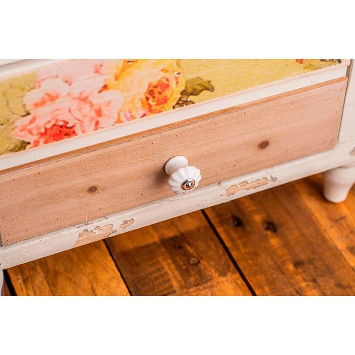 Rei e524 Blister 4 Pomos Redondos para Mueble en Porcelana Acabado Blanco Ø28mm 3